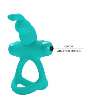 Anillo para el Pene con Vibracion Passionate Figgy Verde