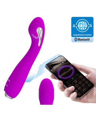 Hector Vibrador con Electroshock y App Rosa