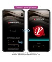 Hector Vibrador con Electroshock y App Rosa