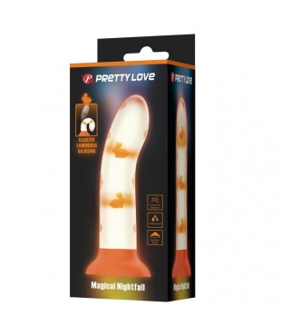 Dildo que Brilla en la Oscuridad Magical Nightfall Dildo que Brilla en la Oscuridad Magical Nightfall