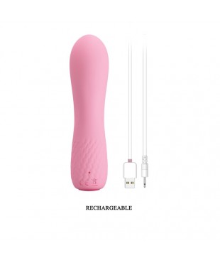 Alice Vibrador 12 funciones Rosa Claro