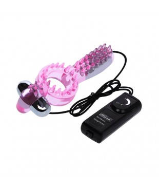 Anillo Vibrador Doble Couple Collection Rosa