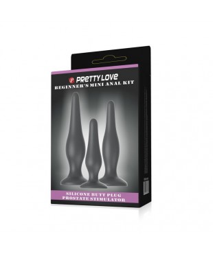 Butt Plug Set of 3 Clave 35