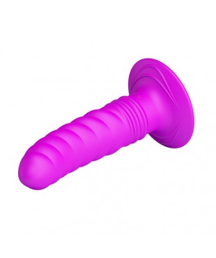 Vibrador Twist Plug Anal Purpura