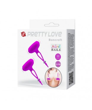 Pretty Love Pinzas para Pezones Bancroft Color Purpura Pretty Love Pinzas para Pezones Bancroft Color Purpura