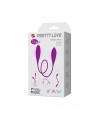 Pretty Love Huevos Vibradores Snaky Vibe Color Purpura