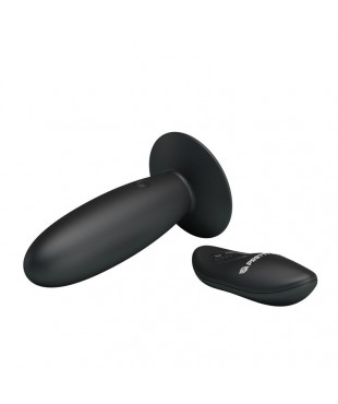 Plug Anal con Control Remoto Color Negro Plug Anal con Control Remoto Color Negro