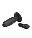 Plug Anal con Control Remoto Color Negro