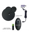 Plug Anal con Control Remoto Color Negro