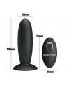 Plug Anal con Control Remoto Color Negro