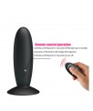 Plug Anal con Control Remoto Color Negro