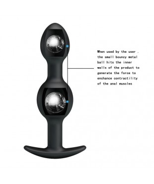 Pretty Love Plug Anal Pesado Color Negro Pretty Love Plug Anal Pesado Color Negro