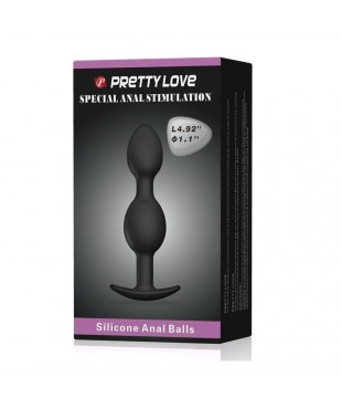 Pretty Love Plug Anal Pesado Color Negro Pretty Love Plug Anal Pesado Color Negro
