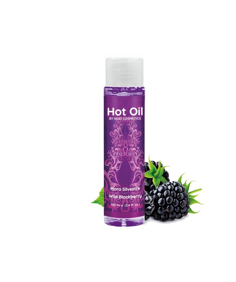 Nuei Aceite Hot Oil Efecto Calor Mora 100 ml