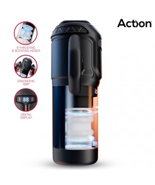 Zyon Masturbador Automatico Avanzado con Up and Down y Rotacion