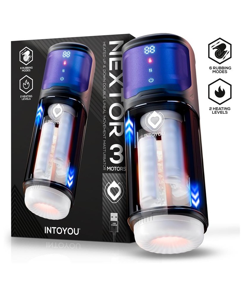 Nextor Masturbador Automatico Avanzado Funcion Friccion y Calor