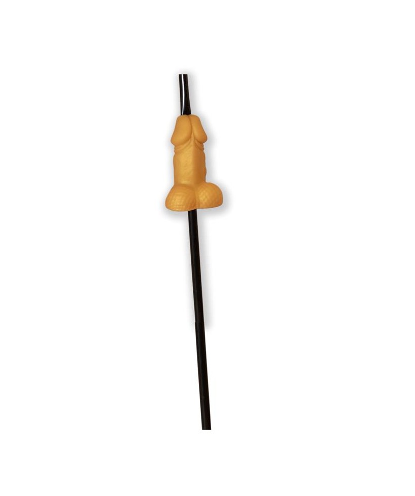 Pajita en Forma de Pene Pito Gold Edition