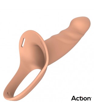 Arnes Strap on con Dildo Hueco Silicona Premium Talla L