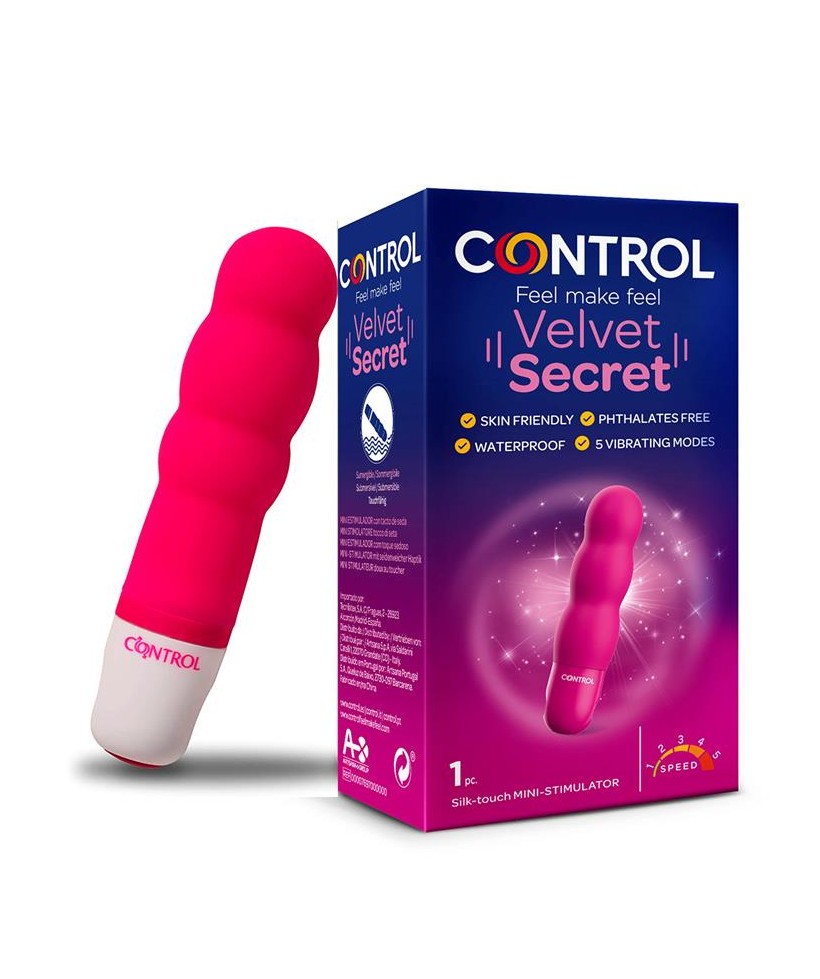 Mini Vibrador Velvet Secret 5 Funciones Mini Vibrador Velvet Secret 5 Funciones