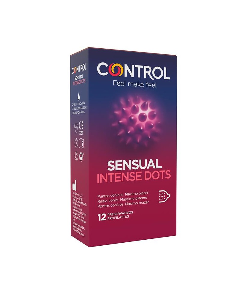 Sensual Intense Dots 12 uds