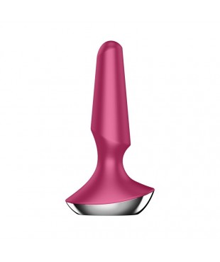 Plug-ilicious 2 Plug Anal con Vibración con Satisfyer Connect App Berry