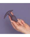 Bootie Fem Plug Anal Femenino Dark Taupe