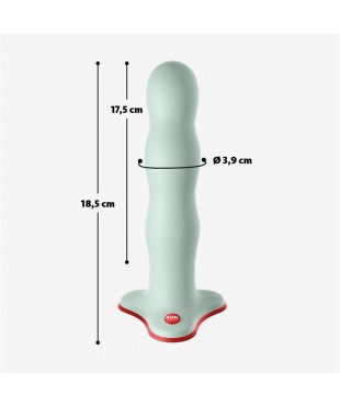 Bouncer Dildo con Bolas Internas Sage Green