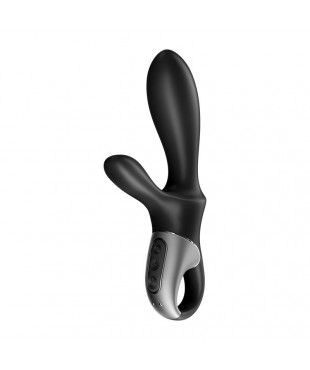 Heat Climax Vibrador con APP Punto G, Punto P y Perineo Función de Calor USB Magnético