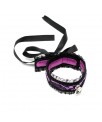 Collar de Saten Purpura