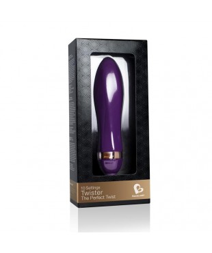 Mini Twist Vibrador Púrpura