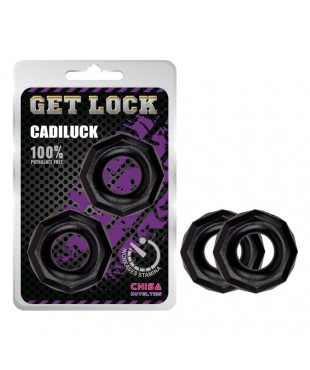 Anillos para el Pene Cadiluck Negro