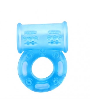 Anillo Vibrador para el Pene Bull Ring Azul