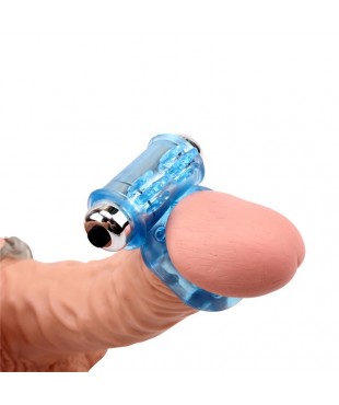 Anillo Vibrador para el Pene Bull Ring Azul