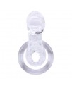 Anillo Vibrador para el Pene The Tongue Transparente