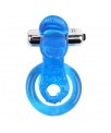 Anillo Vibrador para el Pene The Tongue Azul