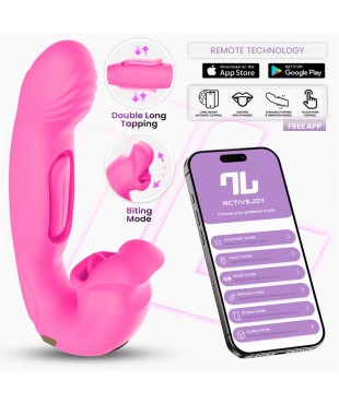 Bimby Vibrador con Mordisqueo y Lengua Doble Tapping con APP