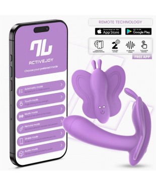Wingy Estimulador Mariposa con APP Lavanda