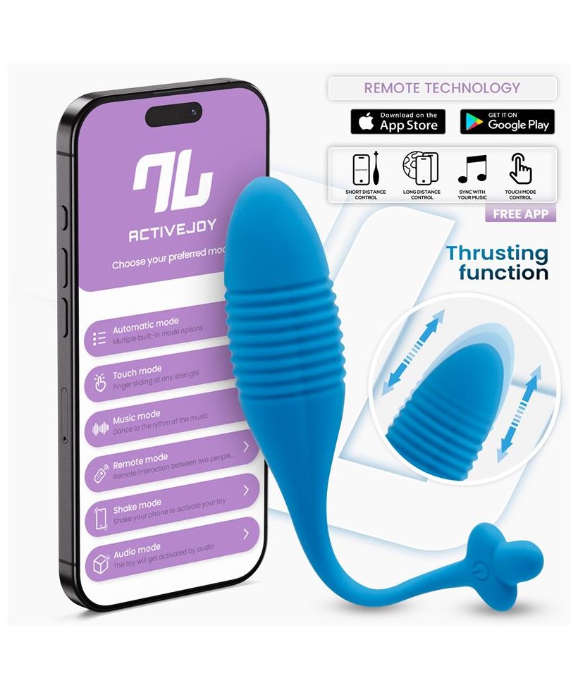 Huevo con Up and Down Thrusting y APP USB