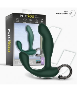 Greeny Masajeador Prostático con Finger Wiggling y App