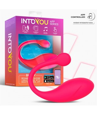 Bulby Huevo Vibrador con APP Rosa Intenso