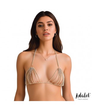 Mireya Sujetador Dorado Talla Única