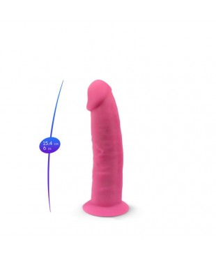 Dildo Dual Density Brilla en la Oscuridad Mod 6