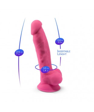 Dildo Dual density Brilla en la Oscuridad Mod 1 7
