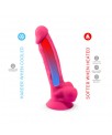 Dildo Dual Density con vibracion Mod 1 8