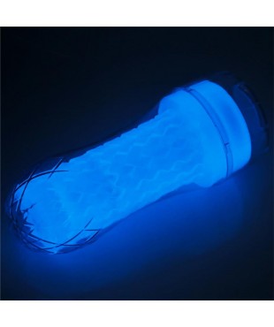 Masturbador Masculino Lumino Luz Azul