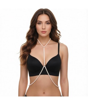 Elisabeth Arnes Perlas Talla unica