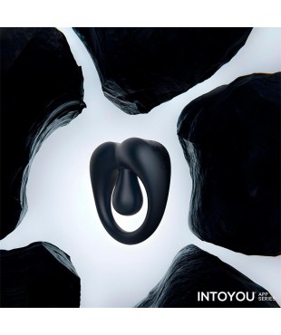 Kenny Anillo Vibrador con Estimulador de Clitoris y APP Azul Oscuro