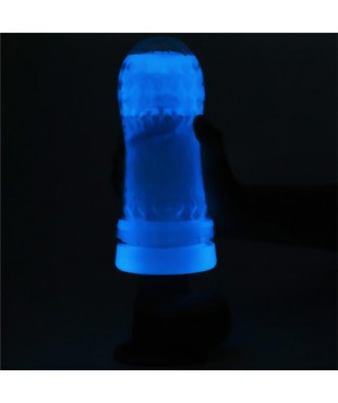 Masturbador Masculino Lumino Luz Azul