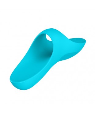 Teaser Vibrador para el Dedo Light Blue