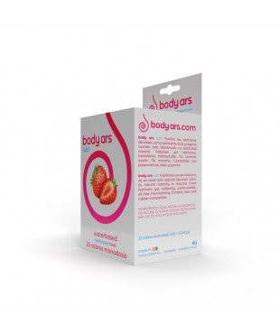 Monodosis Gel Lubricante Base Agua Fresa Ácida 20 x 4 ml